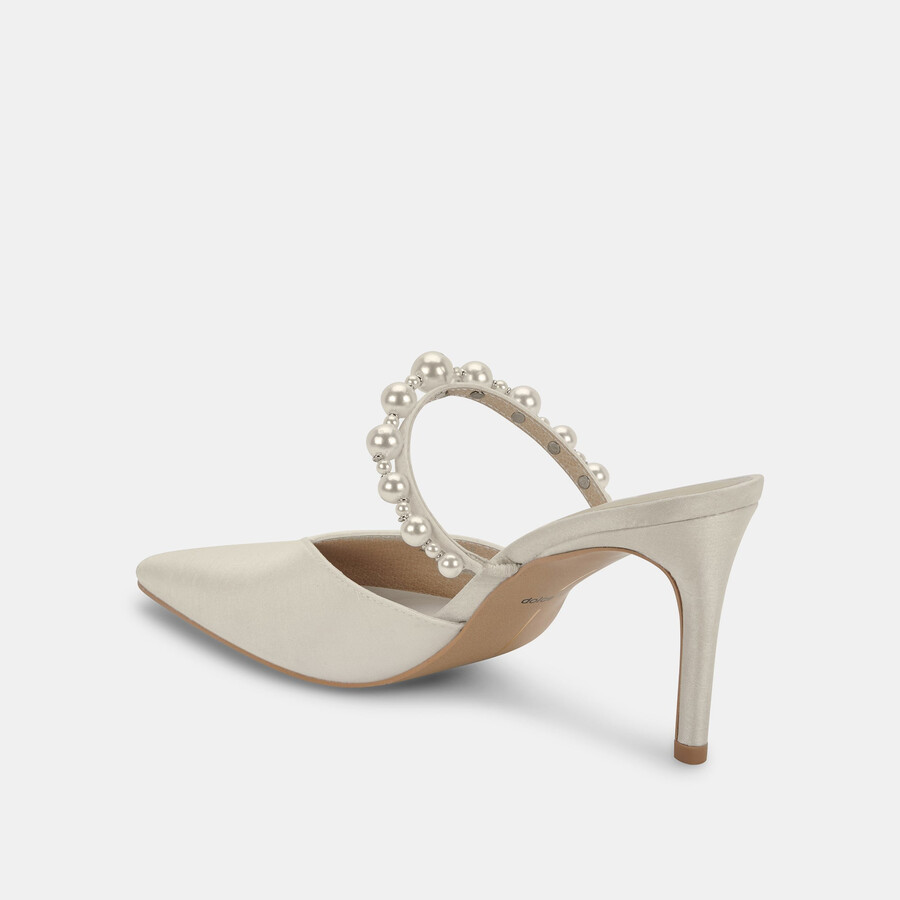 scarpe con tacco largo kanika pearl vanilla pearls
