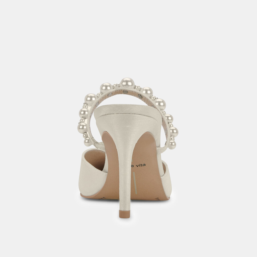 scarpe con tacco largo kanika pearl vanilla pearls