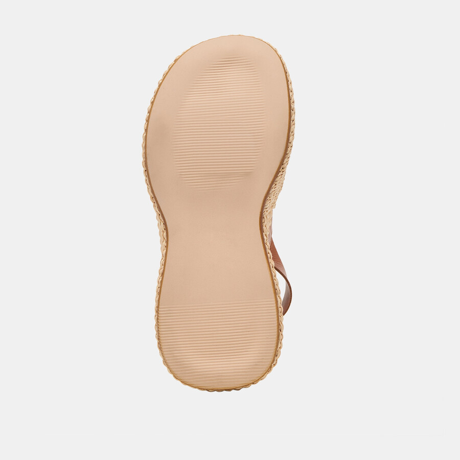 zeppe skylar in pelle marrone