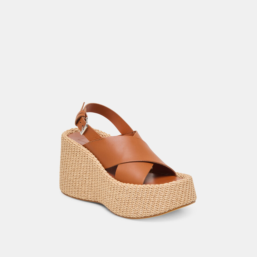 zeppe skylar in pelle marrone