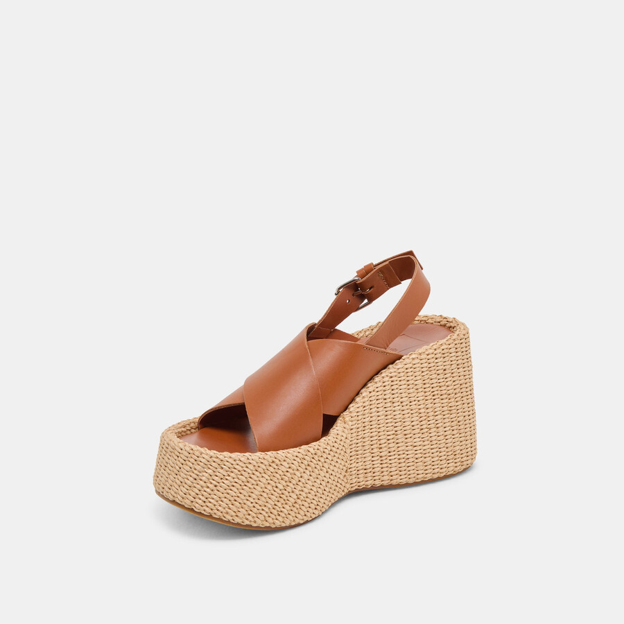 zeppe skylar in pelle marrone