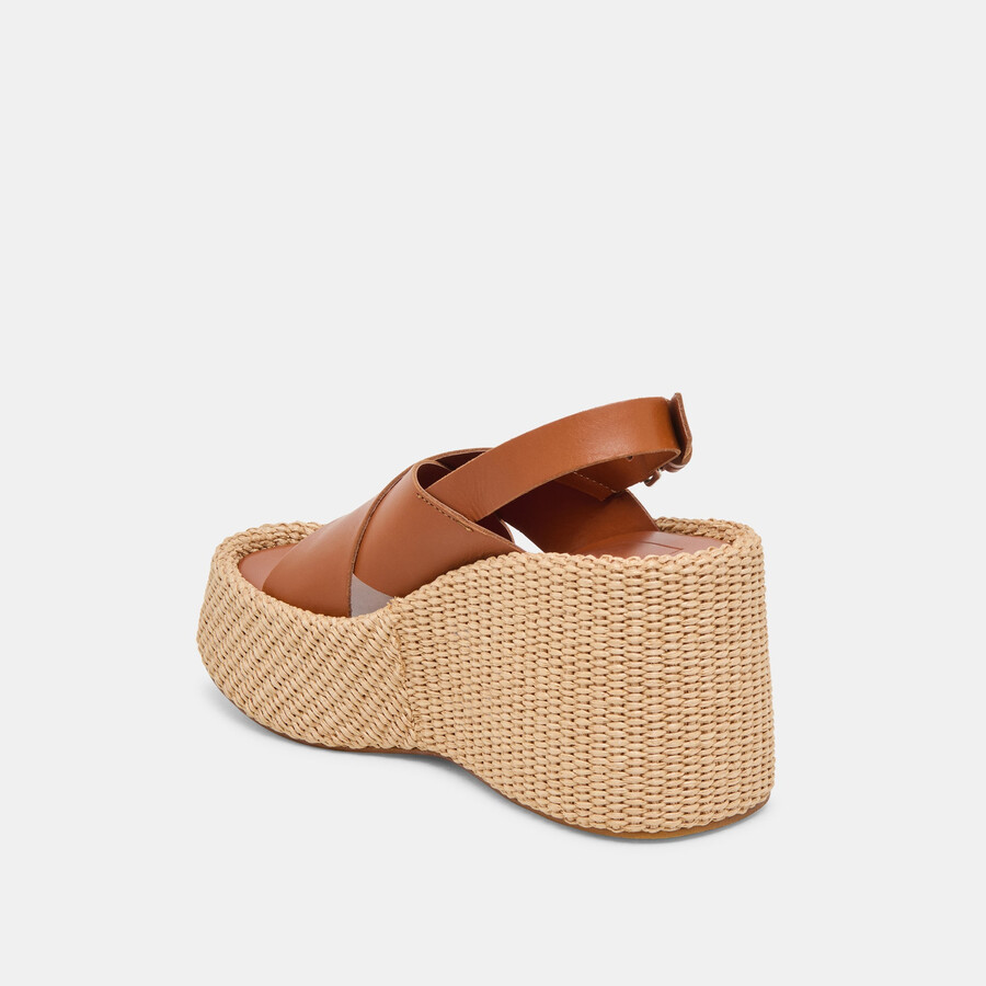 zeppe skylar in pelle marrone