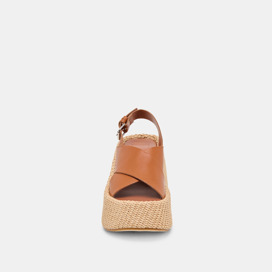 zeppe skylar in pelle marrone