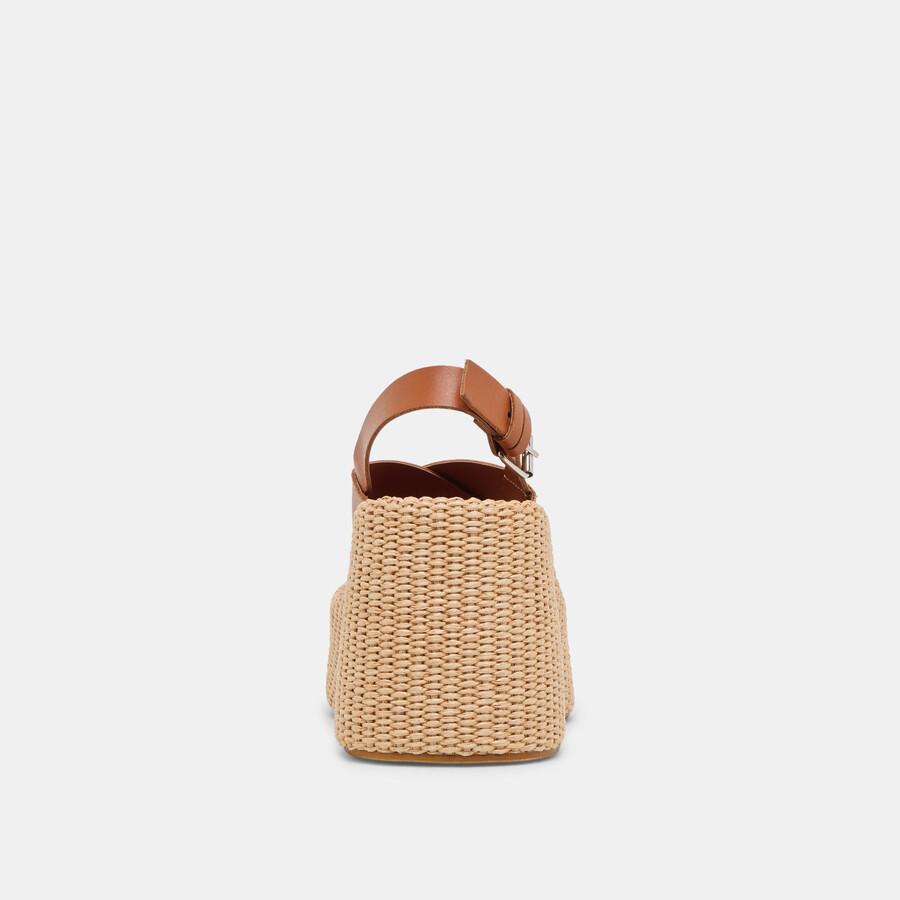 zeppe skylar in pelle marrone
