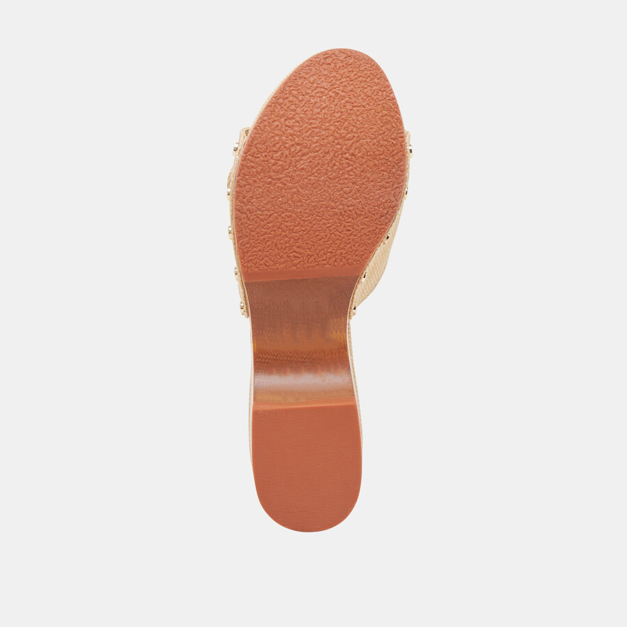 yalah heels lt rafia naturale