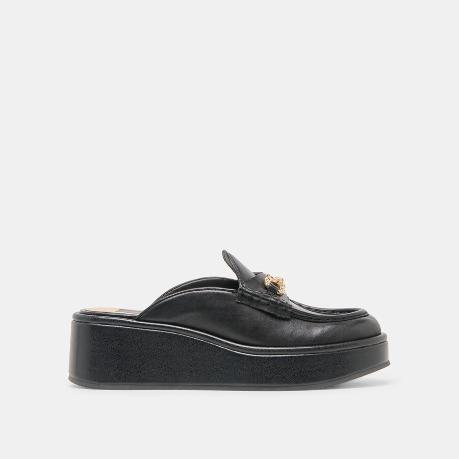 mocassini dorrel in pelle nera