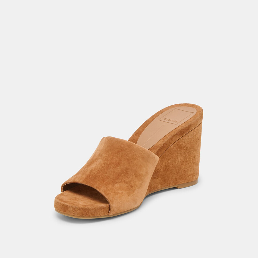 zeppe holta in pelle scamosciata marrone